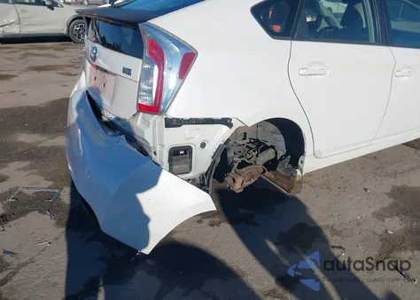 2012 Toyota Prius Two из США, поврежденный, VIN JTDKN3DU6C5442250